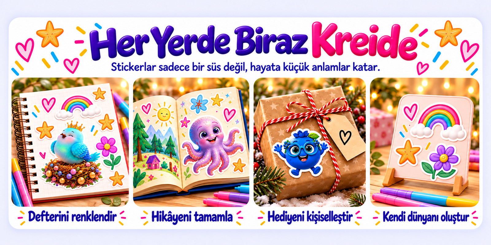 Her Yerde Biraz Kreide